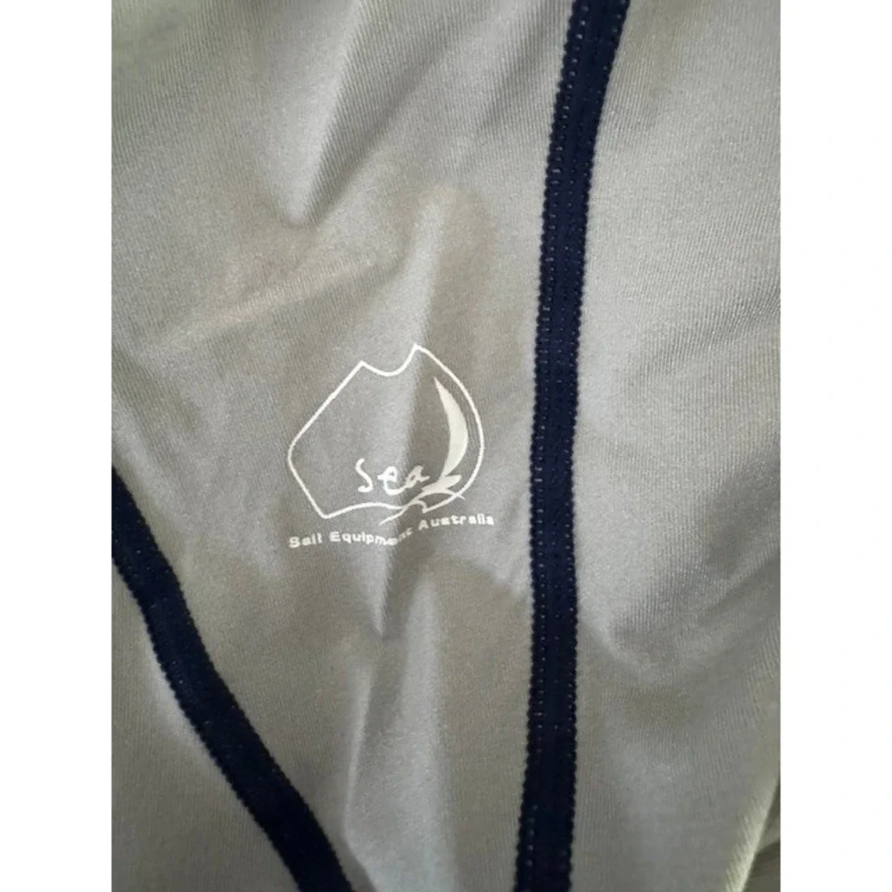 NEW Sail Equipment Australia SEA Mens XXL Neoprene Rash Guard Navy Grey